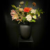 roze-oranje-peach-silka-kunstboeket-boeket-bloemen-kunstbloemen